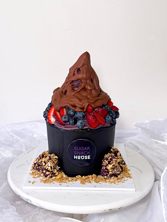 Acai Bowl Celebration Cake