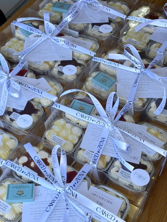 The Caked by Zena Tasting Box
