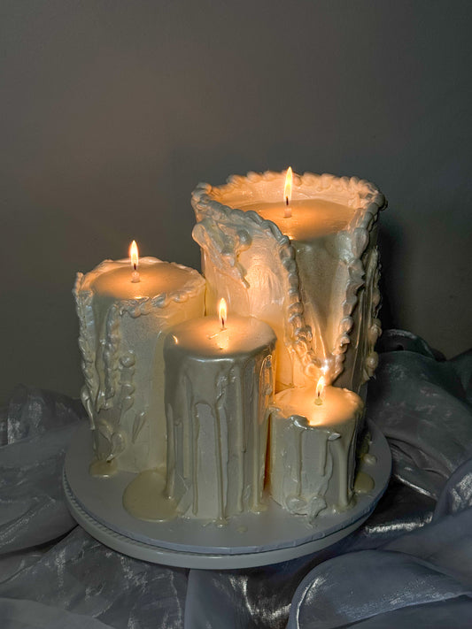 The Glowing Candles Cake