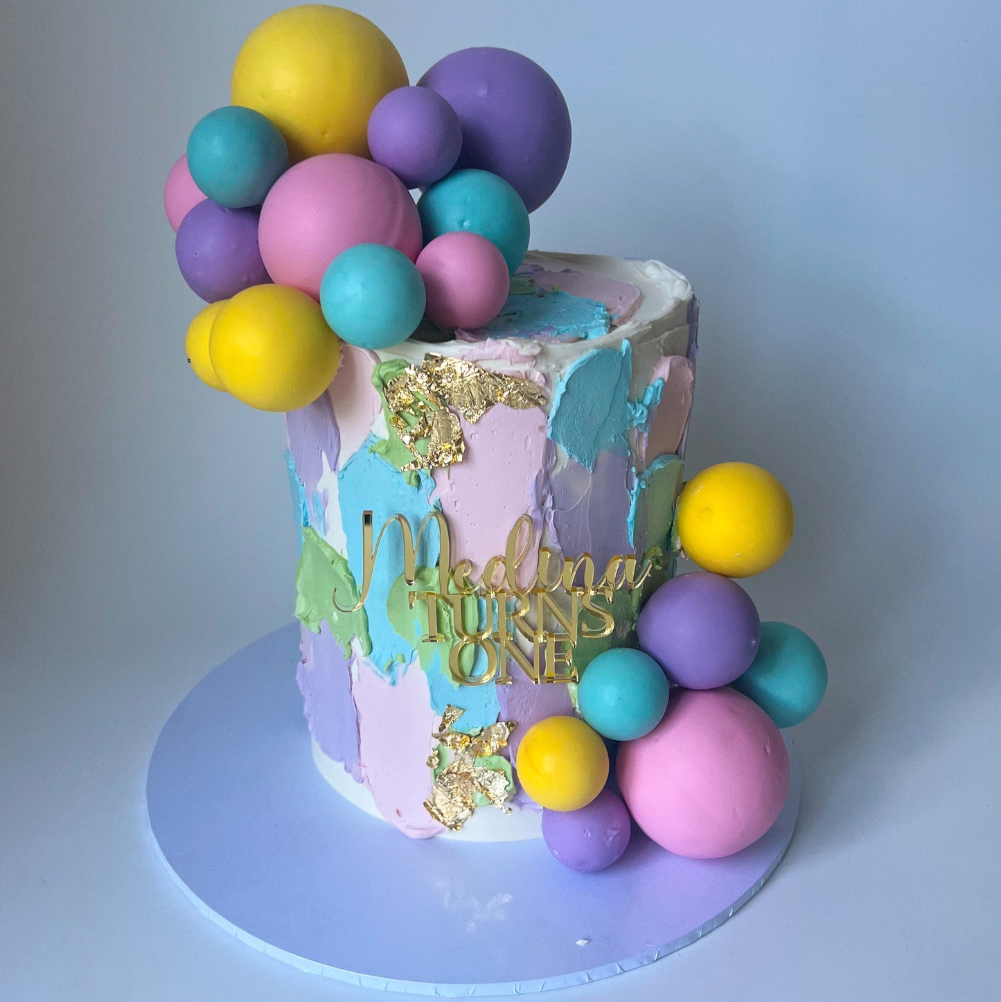 Pastel Party Cake