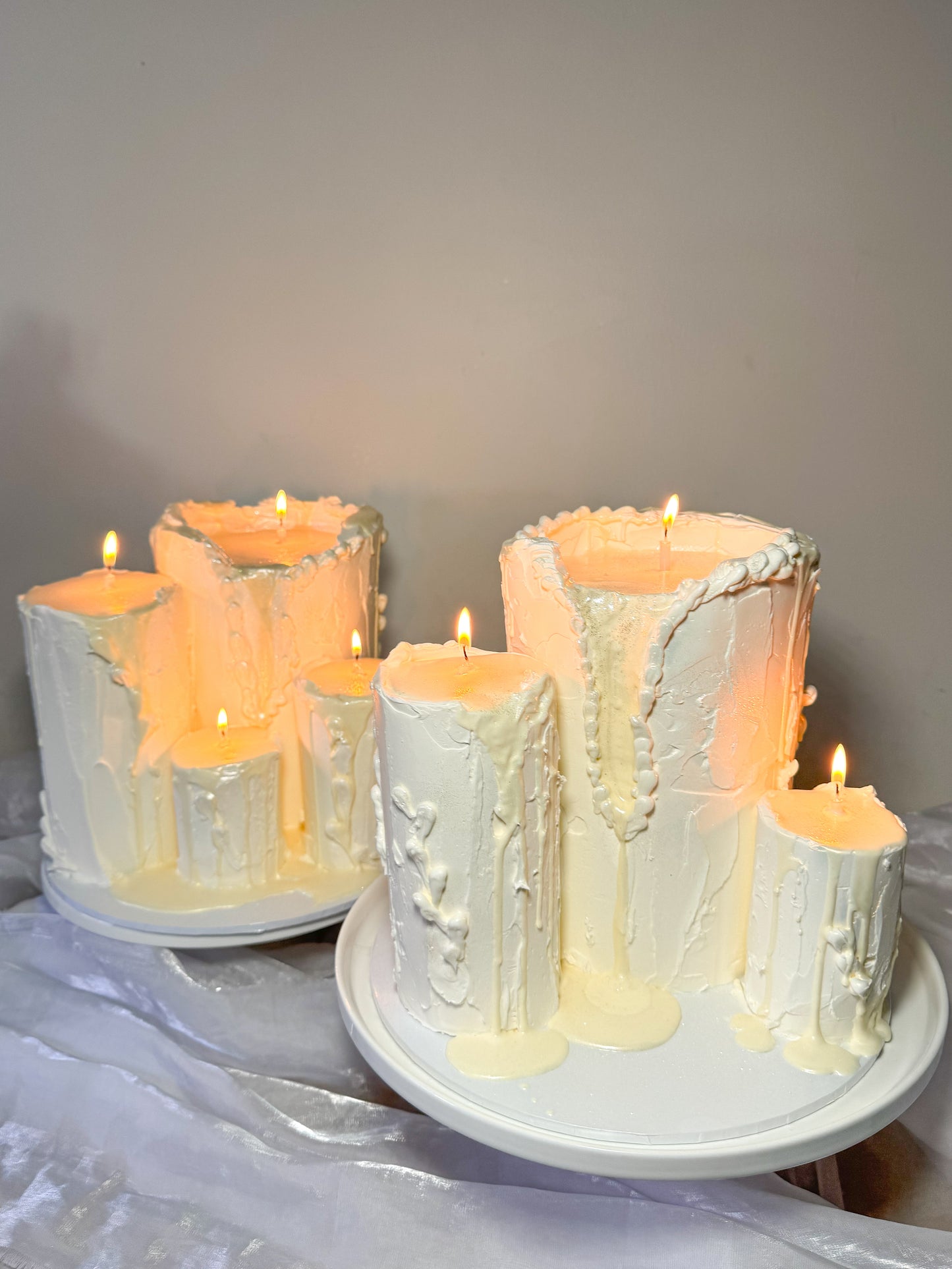 The Glowing Candles Cake