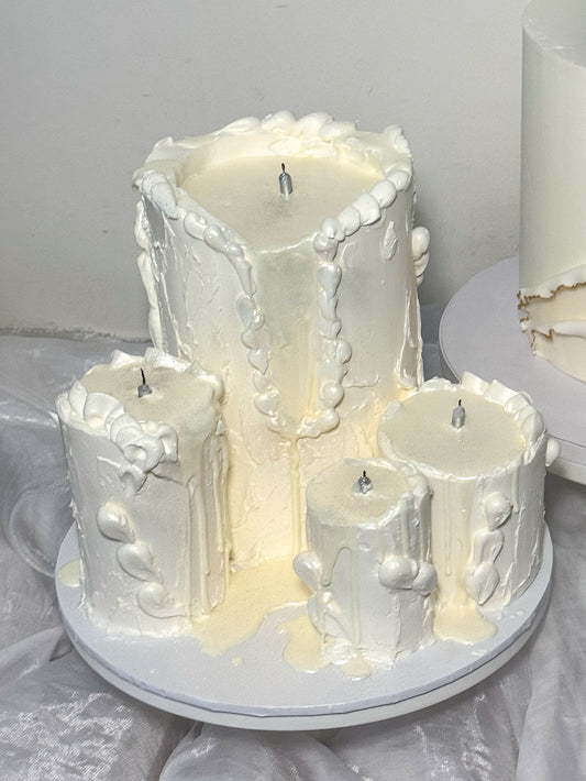 The Glowing Candles Cake