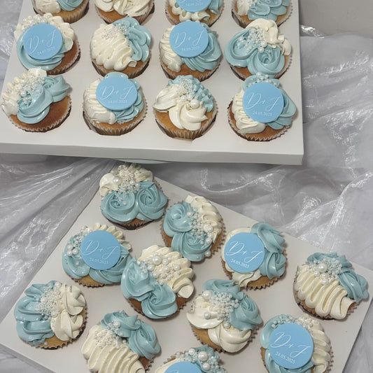 Signature Acrylic Topped Cupcakes