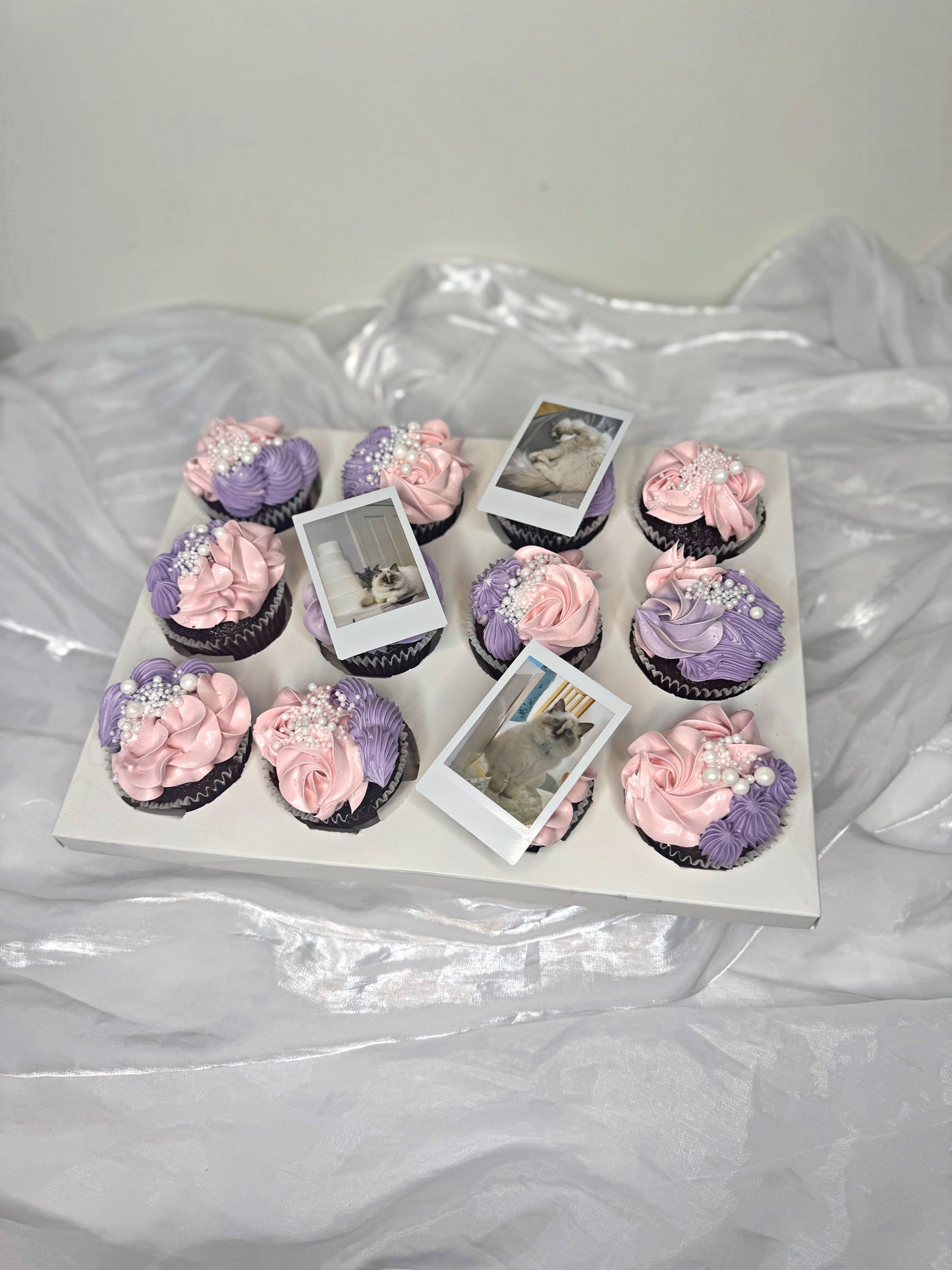 Picture Sweethearts Cupcakes