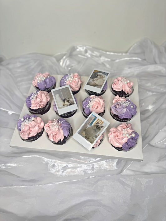 Picture Sweethearts Cupcakes